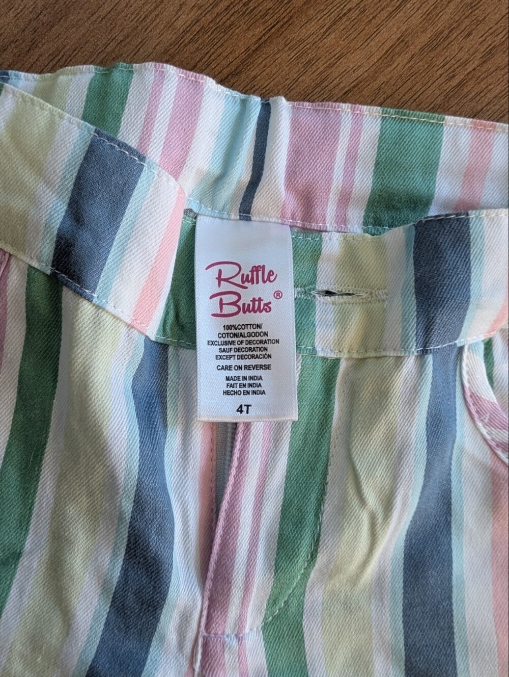 4t Ruffle Butts Shorts - Picture 2 of 3